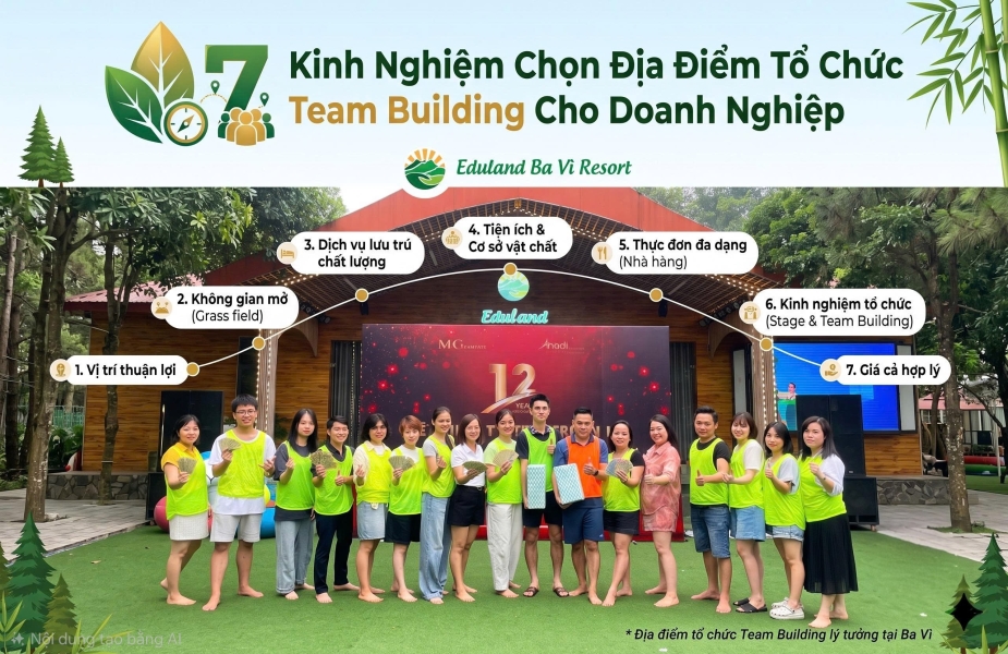 7 Expert Tips for Choosing a Corporate Team Building Venue – Criteria You Cannot Afford to Miss