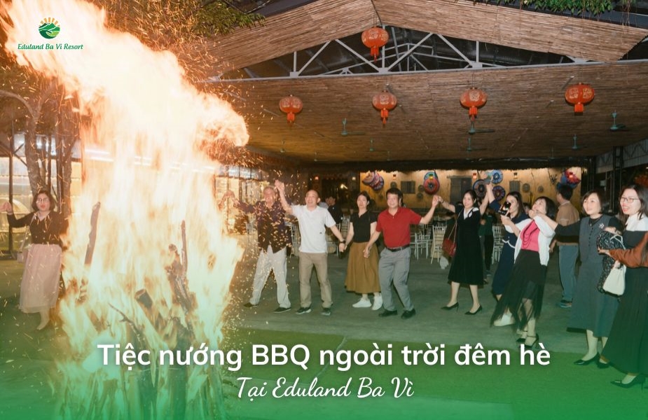 Summer Night Outdoor BBQ: A Must-Try Experience at Eduland Ba Vi