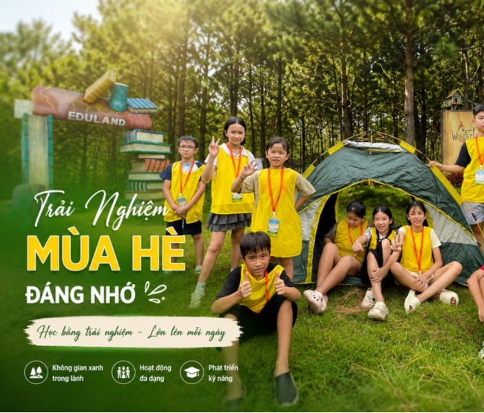 Trại Hè Giáo Dục Tại Eduland Ba Vì — Nơi Con Học Bằng Chính Đôi Tay & Đôi Chân