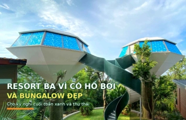 Ba Vi Resort With a Pool and Beautiful Bungalows for a Weekend Getaway